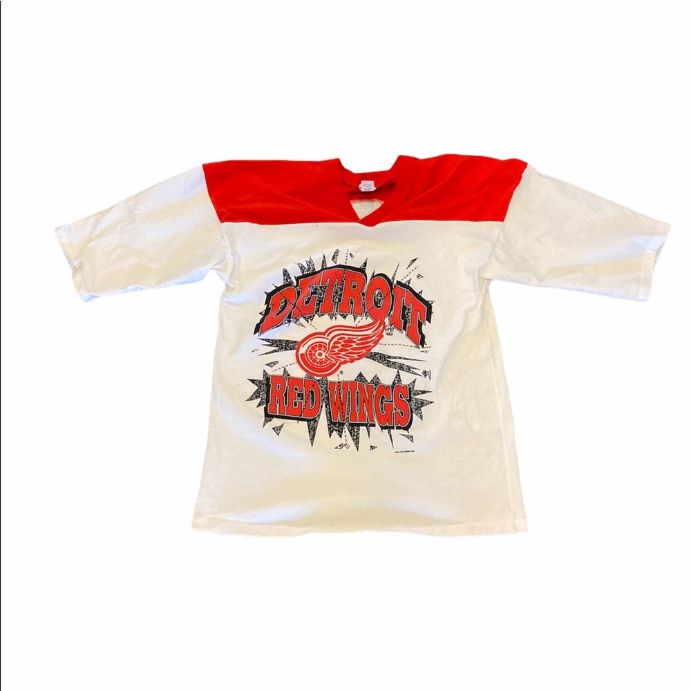 Vintage Red Wings Raglan Tee